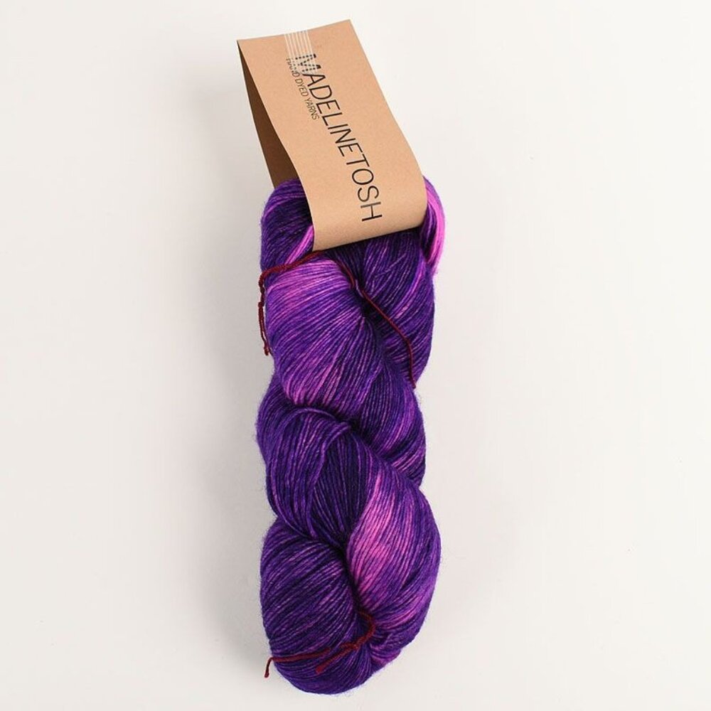 Madelinetosh BFL Light Yarn Leicester Wool 420 Yards 4-Ply Color Heart of Glass